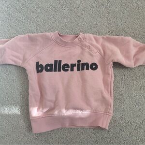 Hugo Loves Tiki Pink Kids Sweatshirt